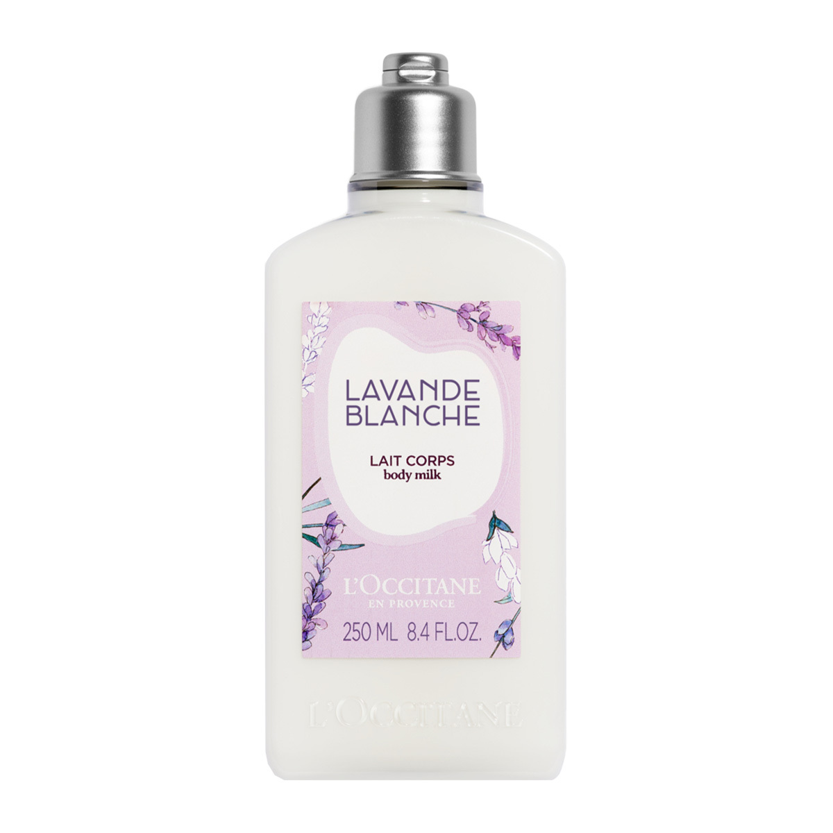  لوسیون بدن مدل White Lavender Body Lotion - 250 ml برند لوکسیتان کد3253581770092 